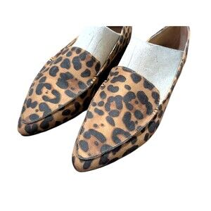 Leopard Print Loafers - A New Day Micah - Pointy Toe - Size 9.5 M